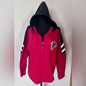 Atlanta Falcons Quarterzip Hoodie